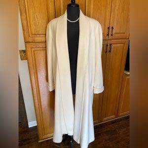 VINTAGE PRESTON & YORK WOOL WINTER DRESS COAT RETRO FULL LENGTH